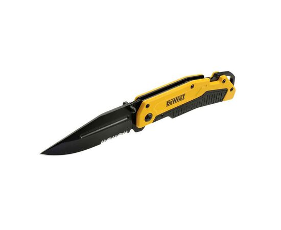 Нож DeWALT складной, 82 мм, полусеррейтор (DWHT0-10313)