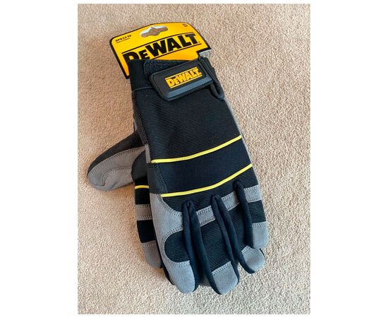 Захисні рукавиці DeWALT розм. L/9, з накладкою ToughThread™ та гелевою вставкою (DPG33L), зображення 4 Захисні рукавиці DeWALT розм. L/9, з накладкою ToughThread™ та гелевою вставкою (DPG33L), зображення 4