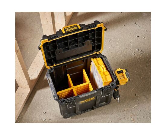 Ящик для инструментов DeWALT TOUGHSYSTEM 2.0 390x360x260 мм (DWST08035-1), изображение 5 Ящик для инструментов DeWALT TOUGHSYSTEM 2.0 390x360x260 мм (DWST08035-1), изображение 5
