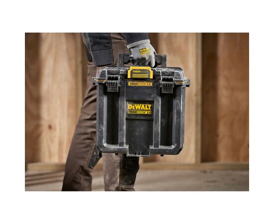 Ящик для инструментов DeWALT TOUGHSYSTEM 2.0 390x360x260 мм (DWST08035-1), изображение 7 Ящик для инструментов DeWALT TOUGHSYSTEM 2.0 390x360x260 мм (DWST08035-1), изображение 7