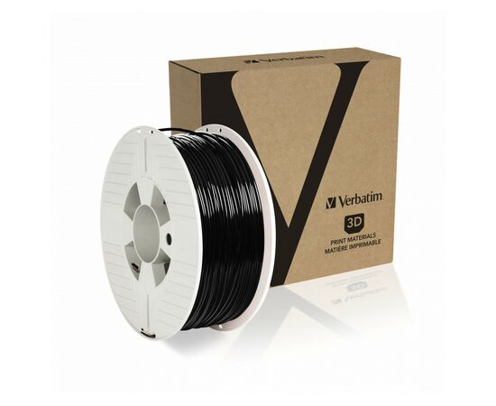Пластик для 3D-принтера Verbatim PLA, 2,85 мм, 1кг, black (55327), изображение 3 Пластик для 3D-принтера Verbatim PLA, 2,85 мм, 1кг, black (55327), изображение 3