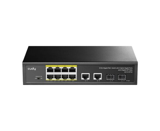Комутатор мережевий Cudy GS1010PS2(120W)