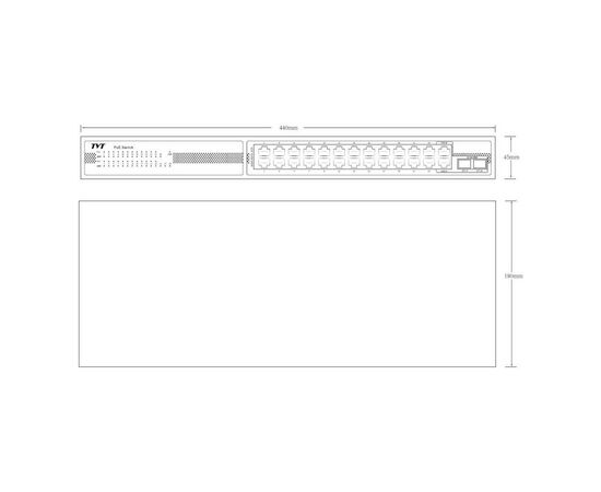 Коммутатор сетевой TVT DIGITAL TD-B2224S1-PGA, изображение 4 Коммутатор сетевой TVT DIGITAL TD-B2224S1-PGA, изображение 4