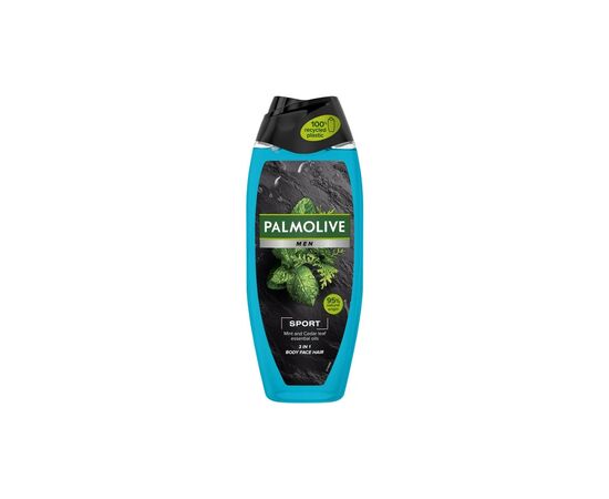 Гель для душу Palmolive Men Sport Ефірні олії м'яти та листя кедра 500 мл (8718951036239)