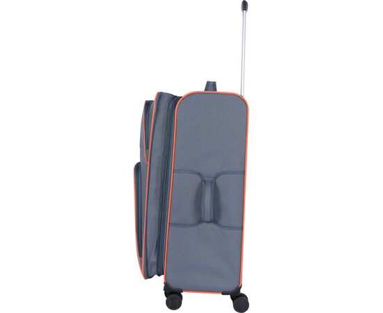 Чемодан Bagland Валенсия большая 83 л. серый 1311 (003796627) (831518973), изображение 3 Чемодан Bagland Валенсия большая 83 л. серый 1311 (003796627) (831518973), изображение 3