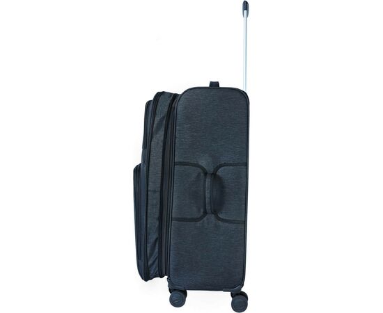 Чемодан Bagland Валенсия большая 83 л. меланж черный (003796927) (972915811), изображение 3 Чемодан Bagland Валенсия большая 83 л. меланж черный (003796927) (972915811), изображение 3