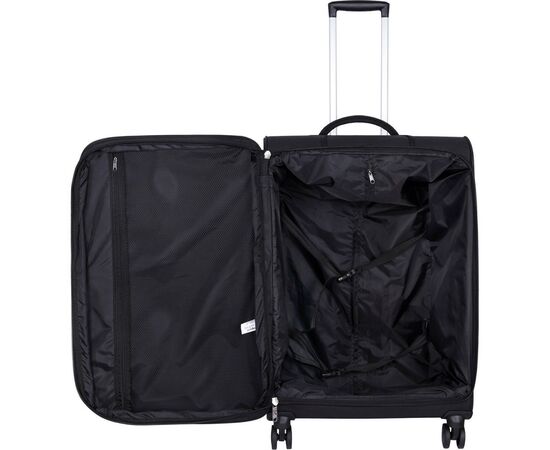 Валіза Bagland Валенсія середня 63 л. чорний (003796624) (83596030), зображення 5