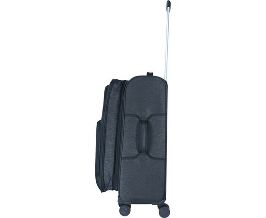 Чемодан Bagland Валенсия средняя 63 л. меланж черный (003796924) (972718414), изображение 3 Чемодан Bagland Валенсия средняя 63 л. меланж черный (003796924) (972718414), изображение 3