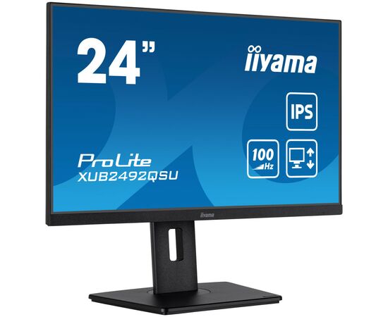 Монитор iiyama XUB2492QSU-B1, изображение 2 Монитор iiyama XUB2492QSU-B1, изображение 2