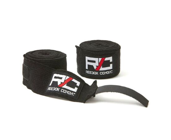 Бинт для спорту Reebok Combat Hand Wraps RSCB-11158 чорний Уні 180 см (5055436116011), зображення 4 Бинт для спорту Reebok Combat Hand Wraps RSCB-11158 чорний Уні 180 см (5055436116011), зображення 4