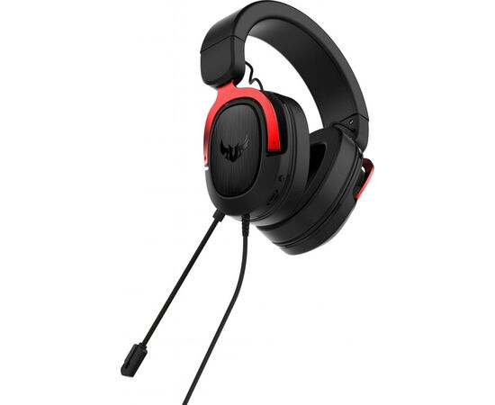 Наушники ASUS TUF Gaming H3 Red (90YH02AR-B1UA00), изображение 2 Наушники ASUS TUF Gaming H3 Red (90YH02AR-B1UA00), изображение 2