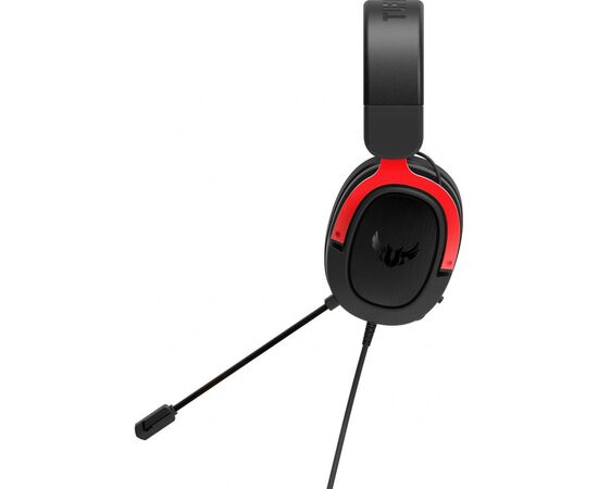 Наушники ASUS TUF Gaming H3 Red (90YH02AR-B1UA00), изображение 4 Наушники ASUS TUF Gaming H3 Red (90YH02AR-B1UA00), изображение 4