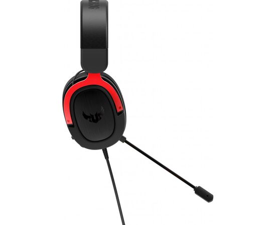 Наушники ASUS TUF Gaming H3 Red (90YH02AR-B1UA00), изображение 5 Наушники ASUS TUF Gaming H3 Red (90YH02AR-B1UA00), изображение 5