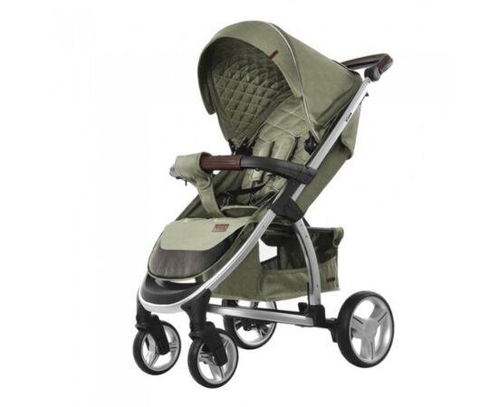 Коляска Carrello Vista CRL-8505 Olive Green Лен (153639)
