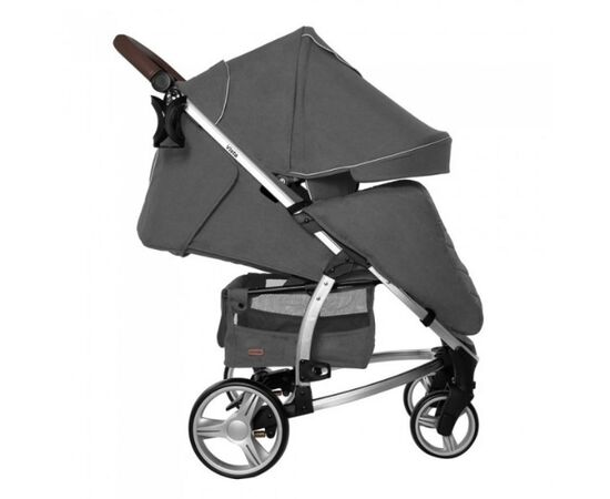 Коляска Carrello Vista CRL-8505 Steel Grey Лен (153629), изображение 2 Коляска Carrello Vista CRL-8505 Steel Grey Лен (153629), изображение 2