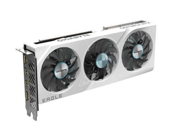 Видеокарта GIGABYTE GeForce RTX4060 8Gb EAGLE OC ICE (GV-N4060EAGLEOC ICE-8GD), изображение 2 Видеокарта GIGABYTE GeForce RTX4060 8Gb EAGLE OC ICE (GV-N4060EAGLEOC ICE-8GD), изображение 2
