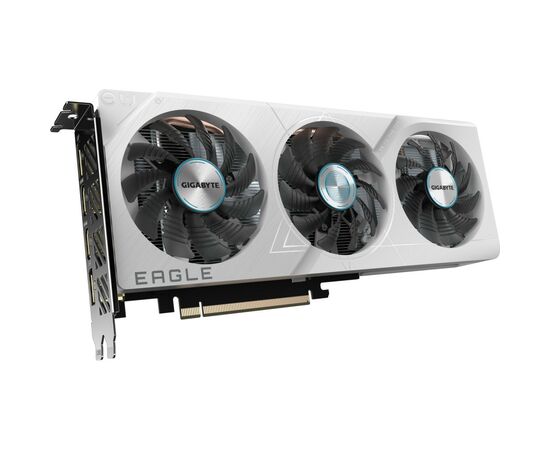 Видеокарта GIGABYTE GeForce RTX4060 8Gb EAGLE OC ICE (GV-N4060EAGLEOC ICE-8GD), изображение 3 Видеокарта GIGABYTE GeForce RTX4060 8Gb EAGLE OC ICE (GV-N4060EAGLEOC ICE-8GD), изображение 3