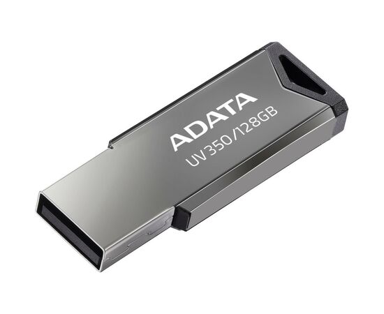 USB флеш накопичувач ADATA 128GB UV350 Metallic USB 3.1 (AUV350-128G-RBK)