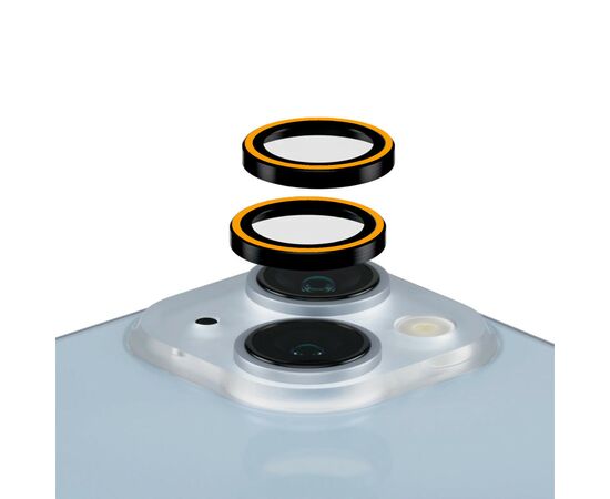 Стекло защитное Armorstandart for Camera AR iPhone 15 / 15 Plus Orange (ARM76133)