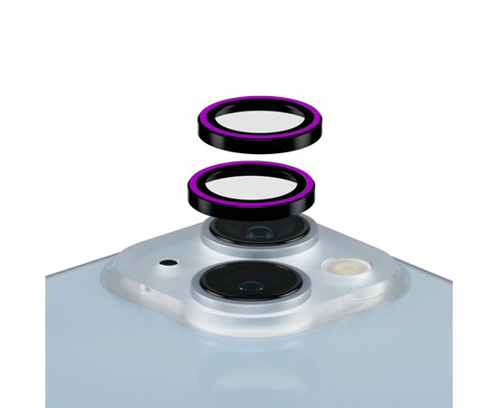 Стекло защитное Armorstandart for Camera AR iPhone 15 / 15 Plus Purple (ARM76138)