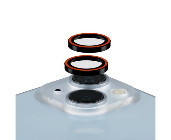 Стекло защитное Armorstandart for Camera AR iPhone 15 / 15 Plus Red (ARM76135)