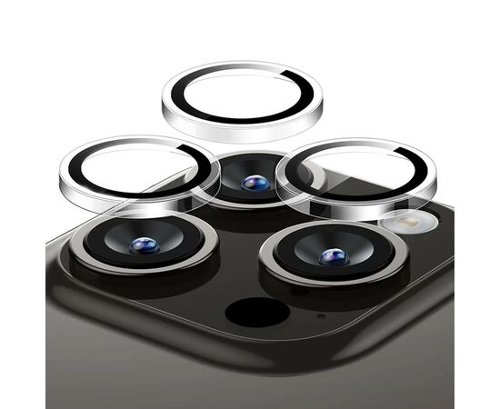 Скло захисне Armorstandart for Camera AR iPhone 15 Pro / 15 Pro Max Black Clear (ARM76286)