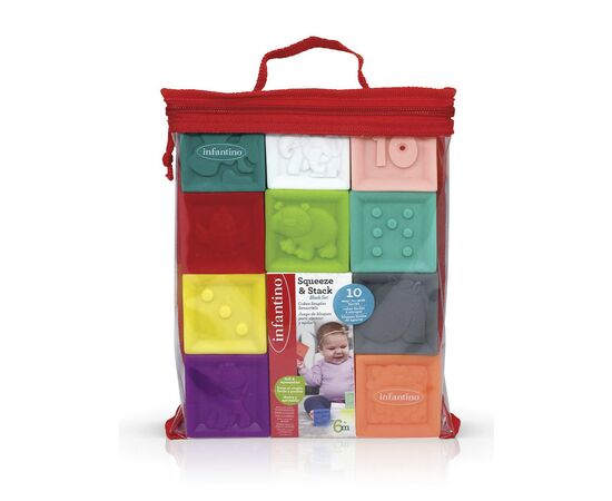 Развивающая игрушка Infantino силиконовые кубики Посчитай зверушек (206711), изображение 3 Развивающая игрушка Infantino силиконовые кубики Посчитай зверушек (206711), изображение 3