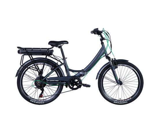 Электровелосипед Formula eSMART FRW AM Vbr 24" 15" 36B 12.5А*г St 2024 Чорний (ELB-FR-24-030)