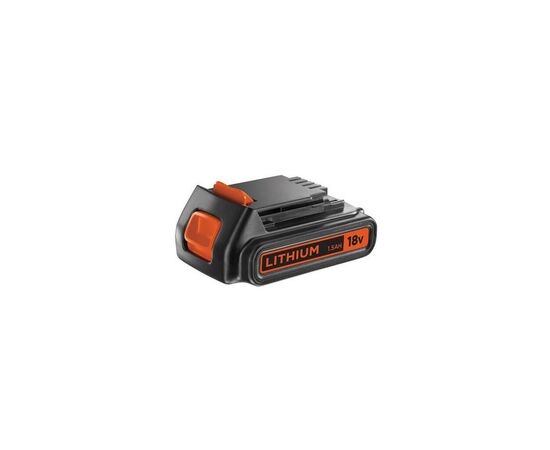 Шуруповерт Black&Decker 18 В, 1.5Ah, 40 Нм, 360-1400 об/мин, кейс (BDCDD186KB), изображение 3 Шуруповерт Black&Decker 18 В, 1.5Ah, 40 Нм, 360-1400 об/мин, кейс (BDCDD186KB), изображение 3