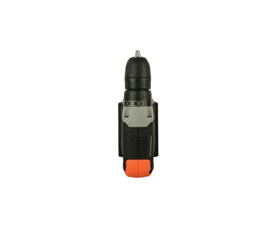 Шуруповерт Black&Decker 18 В Li-Ion, 1.5Ah, 600 об/мин, 1,2 кг (BCD001C1), изображение 5 Шуруповерт Black&Decker 18 В Li-Ion, 1.5Ah, 600 об/мин, 1,2 кг (BCD001C1), изображение 5