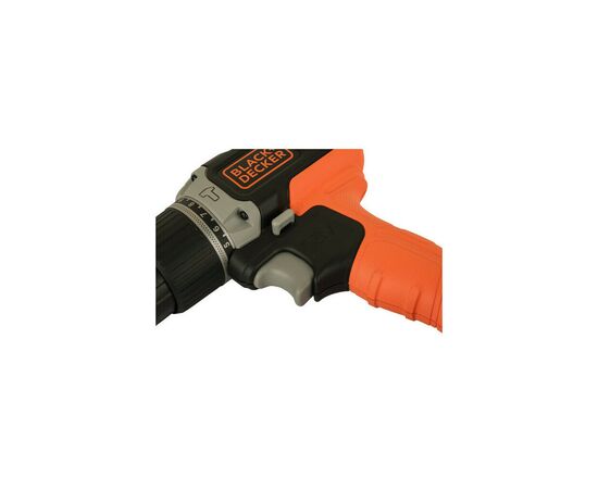 Шуруповерт Black&Decker 18 В, 1.5Ah, 45 Нм,0-360/0-1400 об/мин, 21000 уд/мин, 1.3 кг (BCD003C1), изображение 10