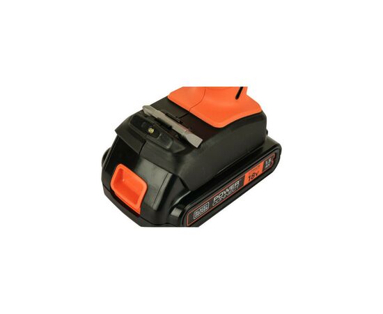Шуруповерт Black&Decker 18 В, 1.5Ah, 45 Нм,0-360/0-1400 об/мин, 21000 уд/мин, 1.3 кг (BCD003C1), изображение 12