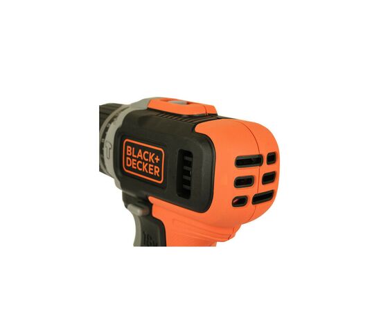 Шуруповерт Black&Decker 18 В, 1.5Ah, 45 Нм,0-360/0-1400 об/мин, 21000 уд/мин, 1.3 кг (BCD003C1), изображение 8
