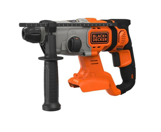 Перфоратор Black&Decker SDS-Plus,18 В, 1.2 Дж, 3 режима, 2.6 кг (без АКБ и ЗУ) (BCD900B), изображение 2 Перфоратор Black&Decker SDS-Plus,18 В, 1.2 Дж, 3 режима, 2.6 кг (без АКБ и ЗУ) (BCD900B), изображение 2