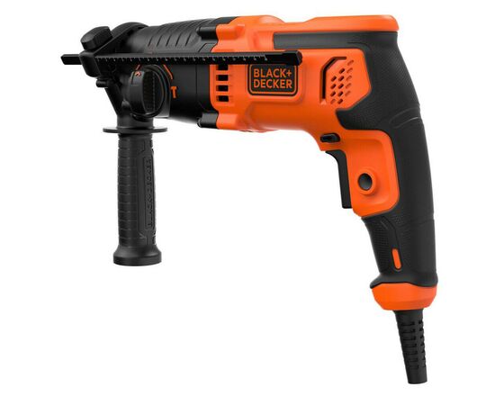Перфоратор Black&Decker SDS-Plus, 650 Вт, 1.6 Дж, 3 режима, кейс, 3.57 кг (BEHS01), изображение 5 Перфоратор Black&Decker SDS-Plus, 650 Вт, 1.6 Дж, 3 режима, кейс, 3.57 кг (BEHS01), изображение 5