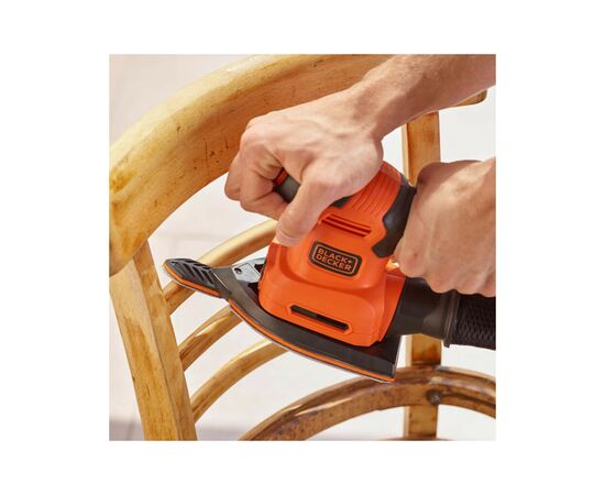 Шлифовальная машина Black&Decker 200 Вт, 8000-13000 об/мин, вес 1.58 кг (BEW200), изображение 8 Шлифовальная машина Black&Decker 200 Вт, 8000-13000 об/мин, вес 1.58 кг (BEW200), изображение 8