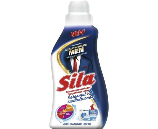 Гель для стирки Sila Men 1 л (4820023369771)