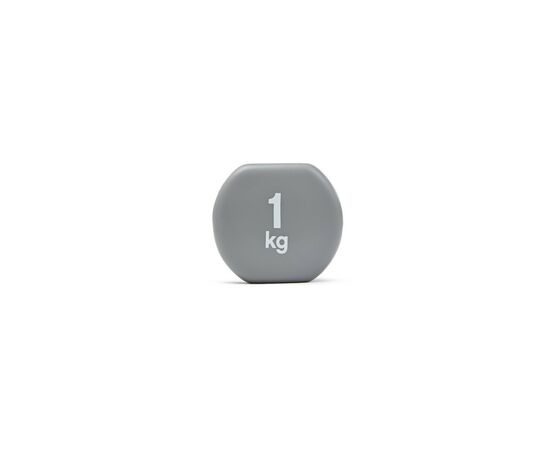 Гантель Reebok Dumbbells RAWT-16151 сірий Уні 1 кг (885652018210), изображение 8 Гантель Reebok Dumbbells RAWT-16151 сірий Уні 1 кг (885652018210), изображение 8