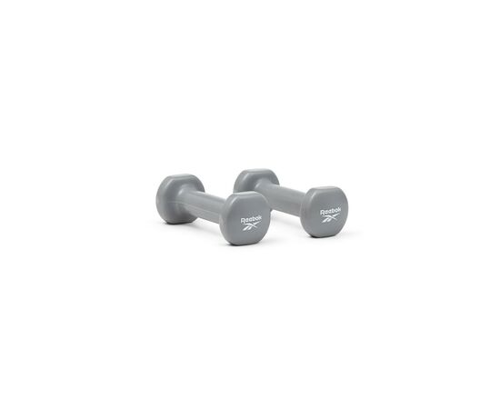 Гантель Reebok Dumbbells RAWT-16151 сірий Уні 1 кг (885652018210)