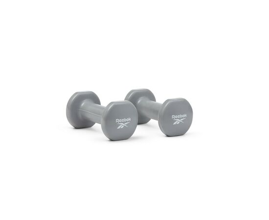 Гантель Reebok Dumbbells RAWT-16152 сірий Уні 2 кг (885652018234), изображение 2 Гантель Reebok Dumbbells RAWT-16152 сірий Уні 2 кг (885652018234), изображение 2