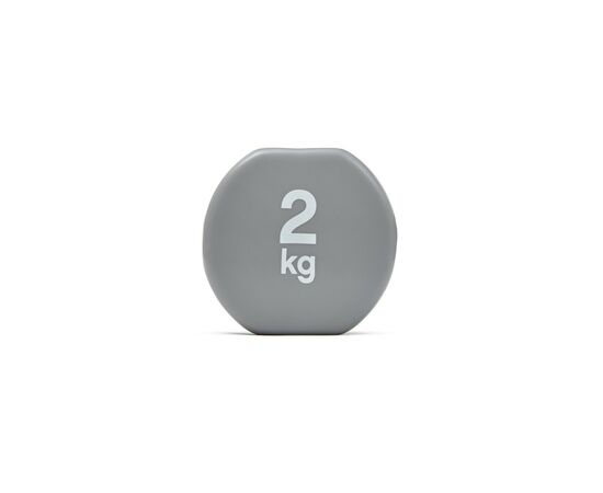 Гантель Reebok Dumbbells RAWT-16152 сірий Уні 2 кг (885652018234), изображение 4 Гантель Reebok Dumbbells RAWT-16152 сірий Уні 2 кг (885652018234), изображение 4