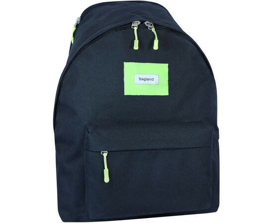 Рюкзак школьный Bagland Stylish 24 л. черный 1300 (0051866) (1052918394)