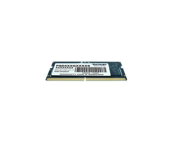 Модуль памяти для ноутбука SoDIMM DDR5 16GB 4800 MHz Patriot (PSD516G480081S), изображение 2 Модуль памяти для ноутбука SoDIMM DDR5 16GB 4800 MHz Patriot (PSD516G480081S), изображение 2