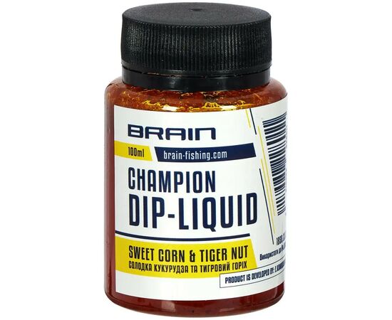 Дип-ликвид Brain fishing Champion Sweet Corn & Tiger Nut (кукурудза+тигр. горіх) 100ml (1858.22.28)