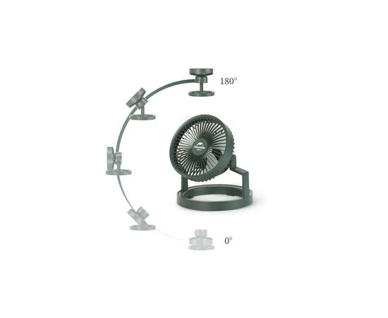 Фонарь Naturehike з вентилятором NH21ZM003, зелений (6927595784426)