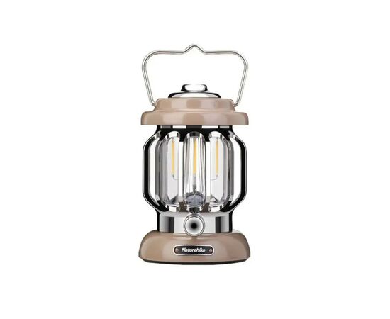 Фонарь Naturehike кемпінговий NH21ZM008, коричневий (6927595796344)
