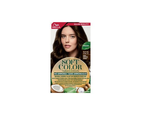 Краска для волос Wella Soft Color Безаммиачная 323 - Темная робуста (3616302076833), изображение 2 Краска для волос Wella Soft Color Безаммиачная 323 - Темная робуста (3616302076833), изображение 2