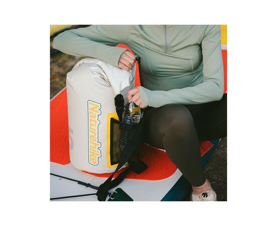 Гермомешок Naturehike CNK2300BS017 15 л білий (6976023925351), изображение 5 Гермомешок Naturehike CNK2300BS017 15 л білий (6976023925351), изображение 5