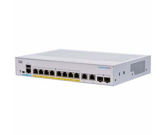 Коммутатор сетевой Cisco CBS350-8P-E-2G-EU, изображение 3 Коммутатор сетевой Cisco CBS350-8P-E-2G-EU, изображение 3