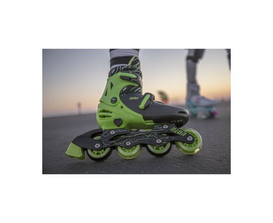 Роликовые коньки Neon Inline Green розмір 34-37 (NT08G4), изображение 12 Роликовые коньки Neon Inline Green розмір 34-37 (NT08G4), изображение 12